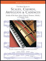 Scales, Chords, Arpeggios and Cadences piano sheet music cover